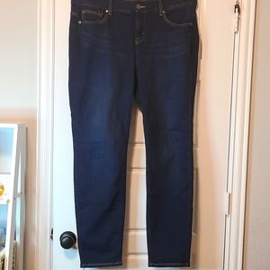 TORRID BOMBSHELL STRAIGHT 18R DARK WASH